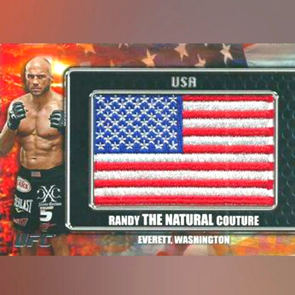 Randy Couture UFC rare collectable Topps